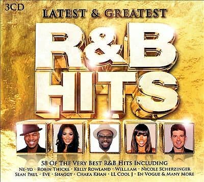 Various Artists : R&B Hits CD Box Set 3 discs (2013) Pre-Owned