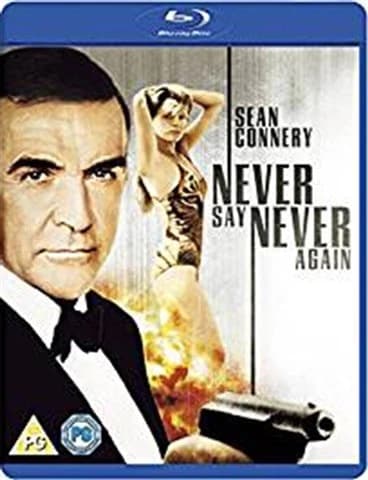 007 Never Say Never Again (PG) 1983 Bluray Brand New