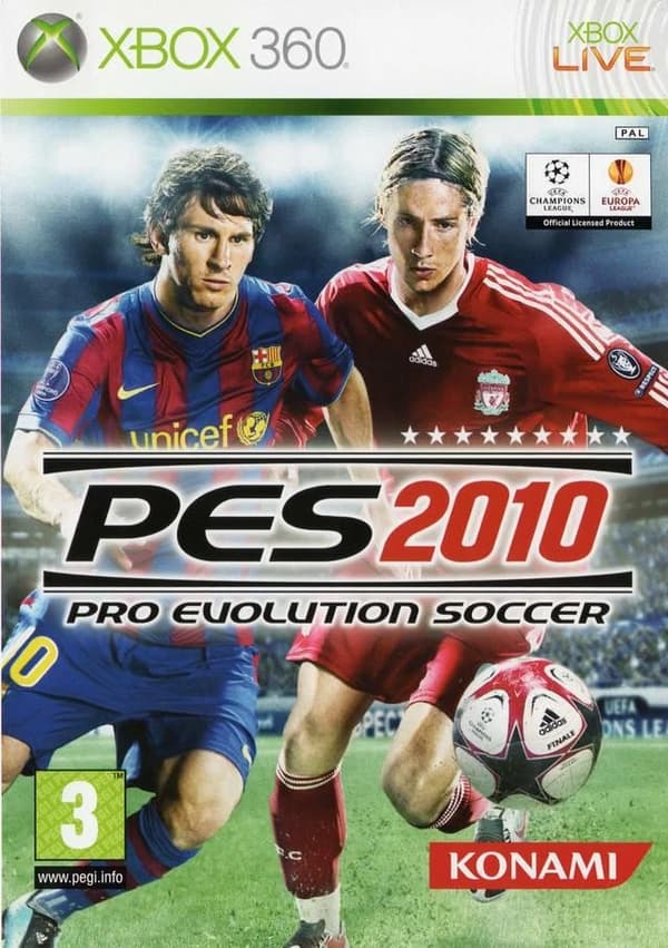 Pro Evolution Soccer 2010 Xbox 360 Used Brand New