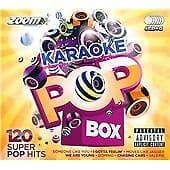 Zoom Karaoke Pop Box Party Pack - 6 CD+G CD Pre-Owned