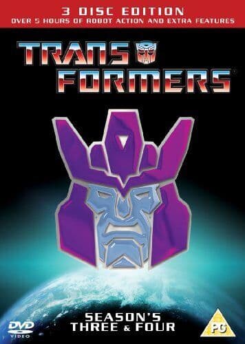 Transformers: Sæson 3 & 4 DVD (2009) – Brugt, Region 2
