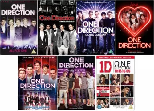 Best of One Direction – Komplett DVD Samling