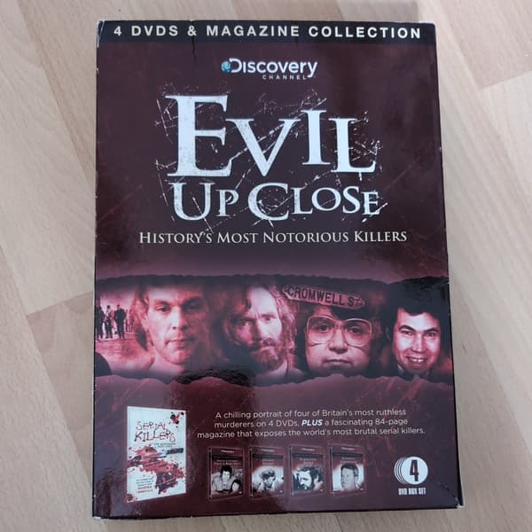 Evil Up Close: History's Most Notorious Killers Boxset DVD (2014)