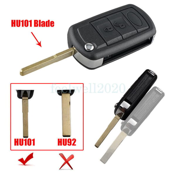 3 Button Key Case Fob Shell For Land Rover Range Rover 2005 2006 2007 2008 2009