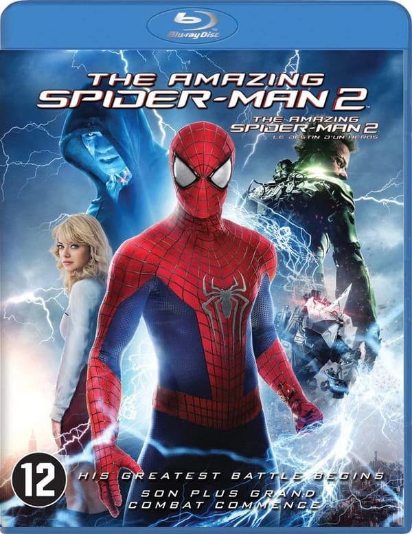 The Amazing SpiderMan 2 2014 (Bluray) Brand New