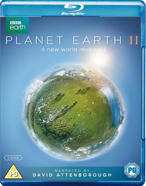 PLANET EARTH II BD Bluray Sir David Attenborough Documentary R2 Brand New