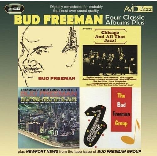 Bud Freeman : 4 Classic Albums Plus CD
