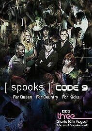 Spooks: Code 9 DVD (2008) Liam Boyle Cert 15 2 Discs Pre-Owned Region 2