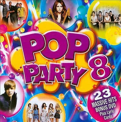 Various Artists : Pop Party 8 CD Pre-Owned