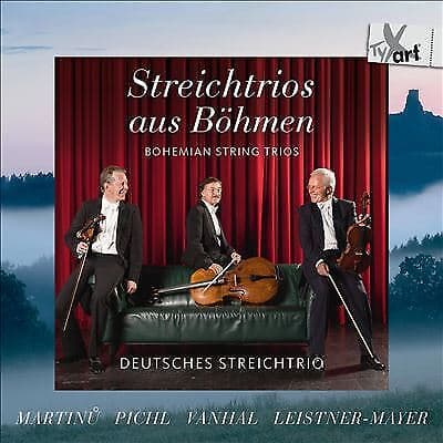 Deutsches Streichtrio : Bohemian String Trios CD