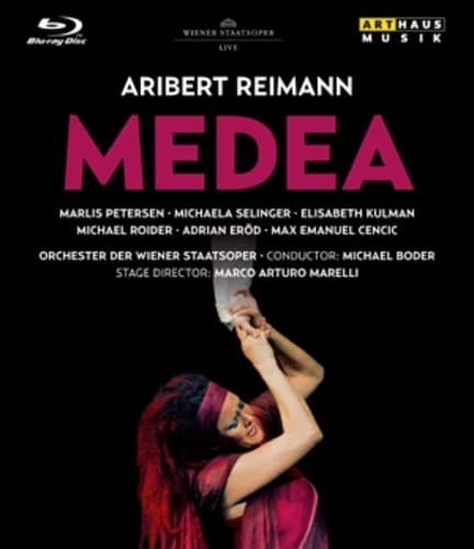Medea: Wiener Staatsoper (Boder) DVD (2011) Marco Arturo Marelli cert E Brand New
