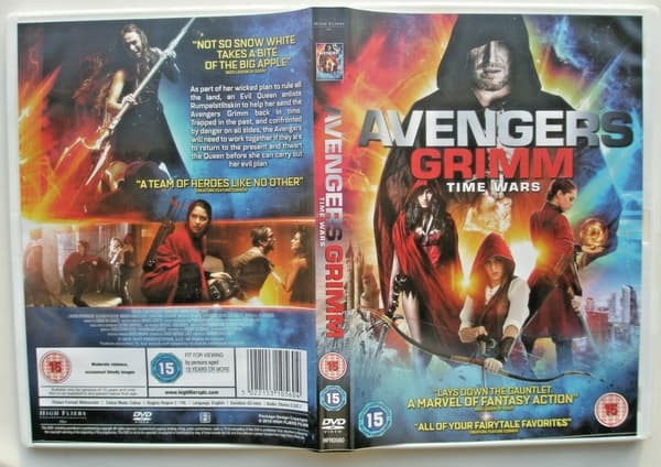 Avengers Grimm Time Wars DVD