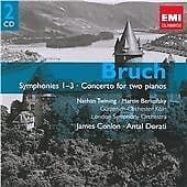 Max Bruch : Bruch: Symphonies 1-3/Concerto for Two Pianos CD 2 discs (2009) Pre-Owned