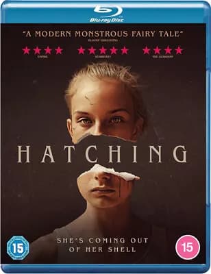 Hatching Blu-ray (2023) Siiri Solalinna, Bergholm (DIR) cert 15 Brand New