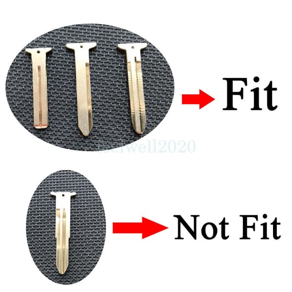 2 Button Key Fob Case + Screwdriver For Toyota Corolla RAV4 Celica Prius Previa