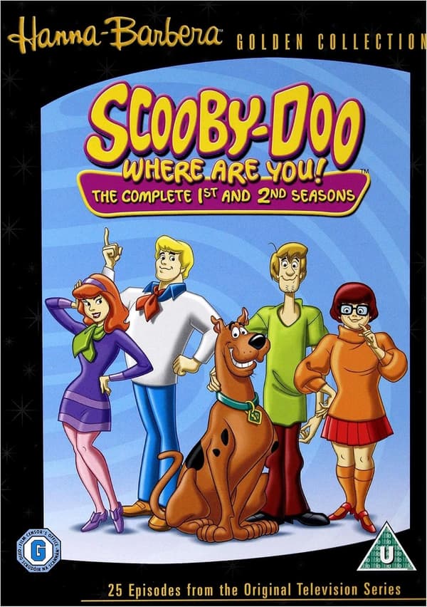 Scooby-Doo: Where Are You! - Sæson 1-2 Komplet (DVD, 2005)