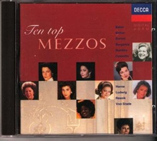 Various : Ten Top Mezzos CD Pre-Owned