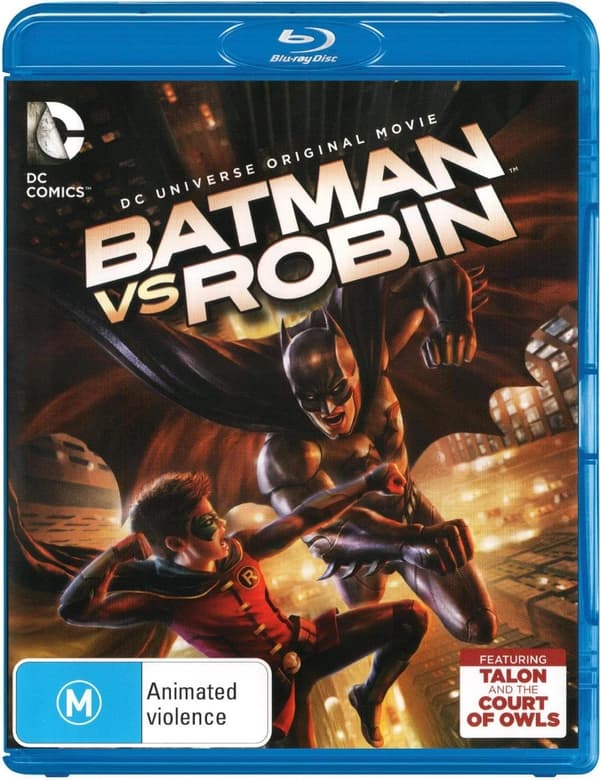 Batman vs Robin NONUSA Format Region B Import Australia (Bluray) Brand New