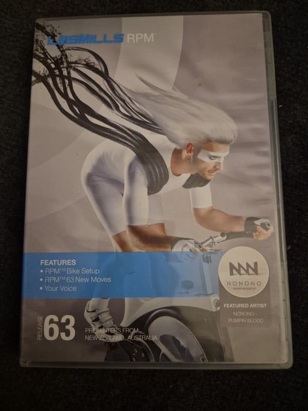 Les Mills RPM 63 DVD