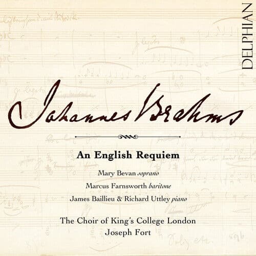 Johannes Brahms : Johannes Brahms: An English Requiem CD (2017)