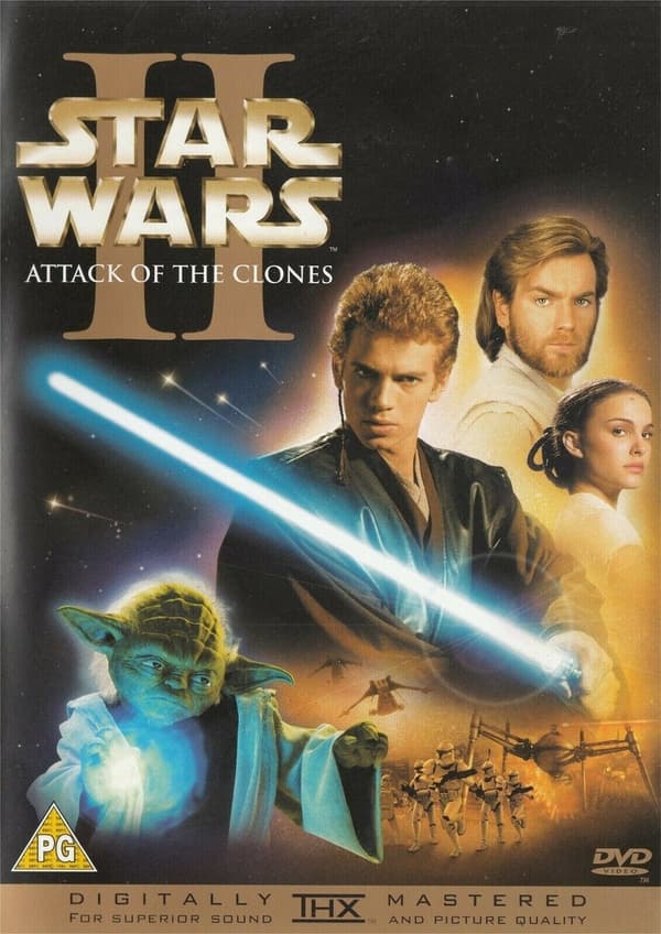 Star Wars Episod II: Klonerna anfaller (DVD)
