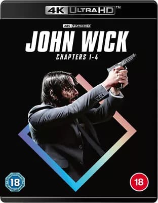 John Wick: Chapters 1-4 [18] 4K UHD Box Set