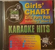 Karaoke CDG ; Girls Chart ; Stock Code:S DVD Pre-Owned