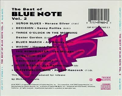 Various : The Best Of Blue Note Vol. 2 CD (1993) Pre-Owned
