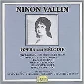 Opera and Melodie (Vallin) CD (1999) Pre-Owned