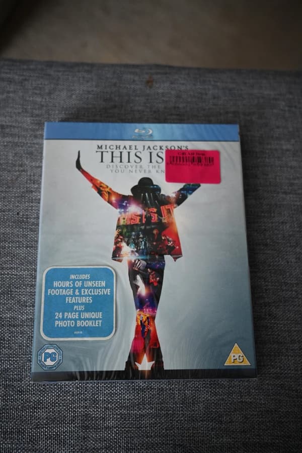 Michael Jackson â€“ Michael Jackson's This Is It Bluray, Brand New