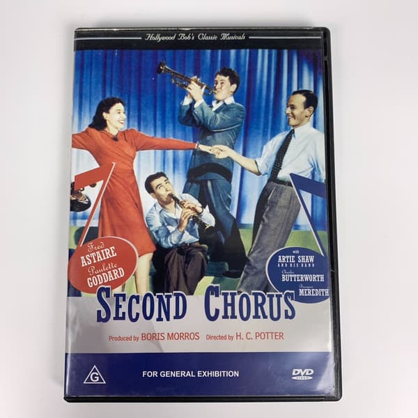 Second Chorus (1940) DVD Fred Astaire, Paulette Goddard