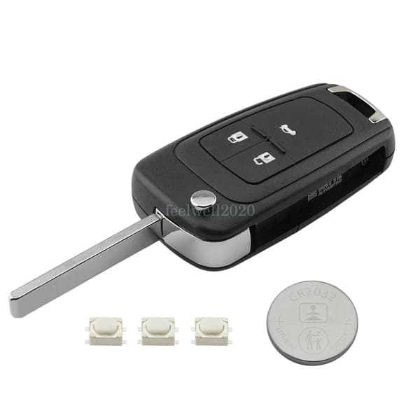 3 Button Remote Car Key Fob Case Shell For Vauxhall Astra 2010 2011 2012 2013