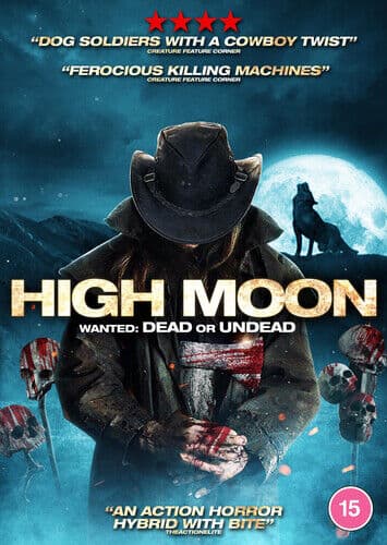High Moon DVD (2020) Sean Patrick Flanery, Ridgway (DIR) Cert 15 Pre-Owned Region 2