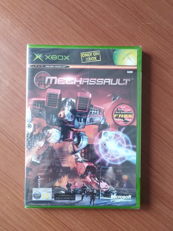 Mech Assault Xbox Original Brand New