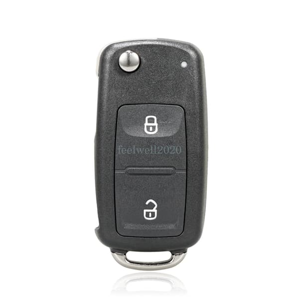 2 Button Flip Remote Key Fob Case Shell Blade For VW Transporter 2011 2012 2013