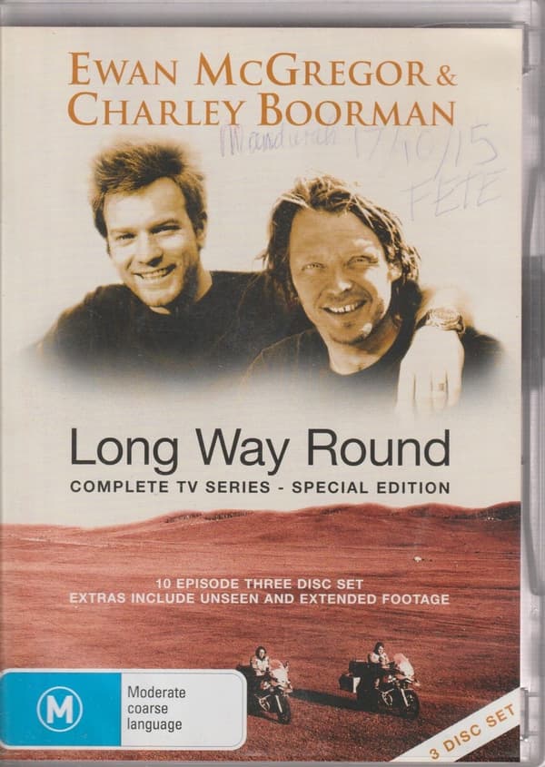 Long Way Round - Komplett TV-serie DVD