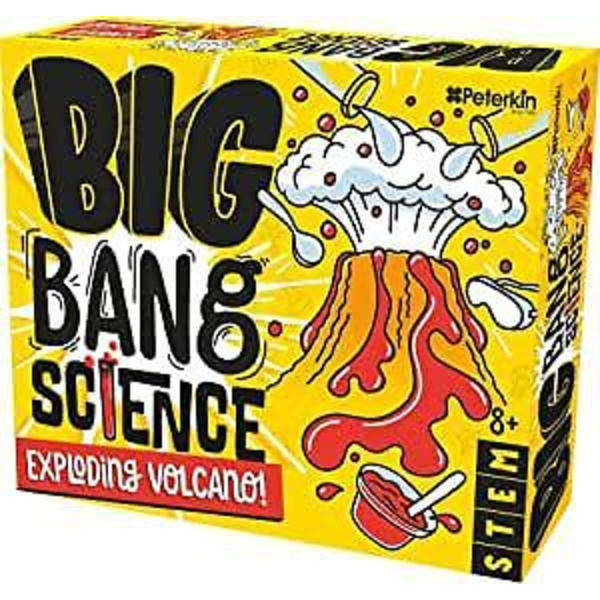 Big Bang Science Peterkin Exploding Volcano Kit Encourage STEM Learning ...