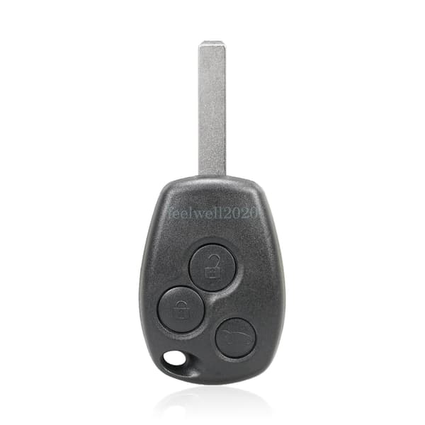 3Button Key Fob Case Shell For Renault Trafic Clio Modus Kangoo Twingo VA2 Blade