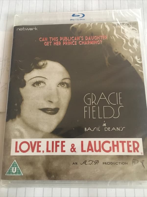 Love, Life And Laughter (Bluray 1934) Gracie Fields John Loder . Brand New