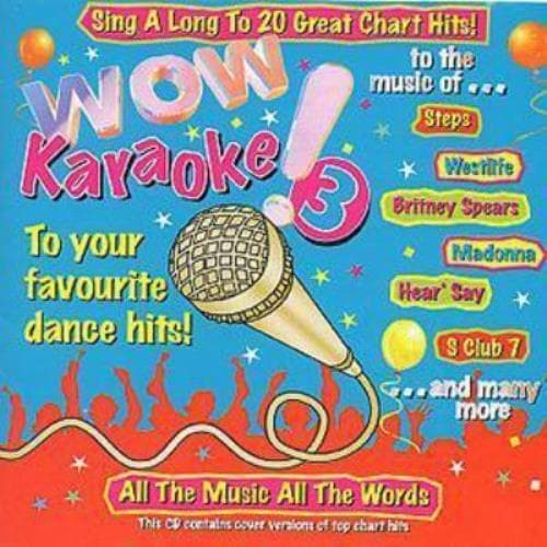 Various : Wow Karaoke 3 CD (2001) Pre-Owned
