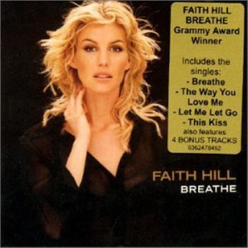 Faith Hill : Breathe CD Pre-Owned