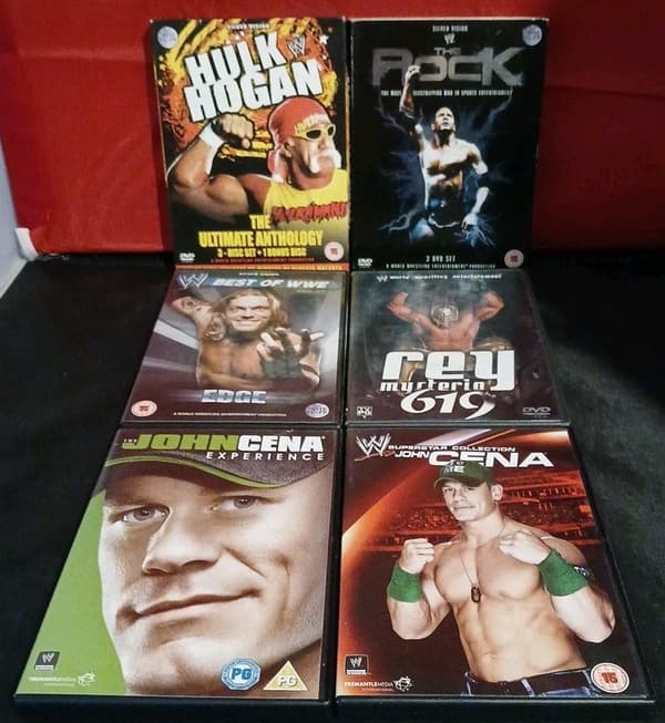 WWE Superstar Six Set: Hogan, Rock, Edge DVD