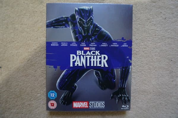 Marvel Black Panther Blu-ray (UK-utgave)