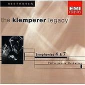 Ludwig van Beethoven : Beethoven: Symphony 4, 7 CD Pre-Owned
