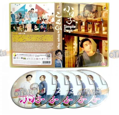 SIMPLE DAYS - Komplett Kinesisk TV-serie DVD Box Set (1-26 episoder)