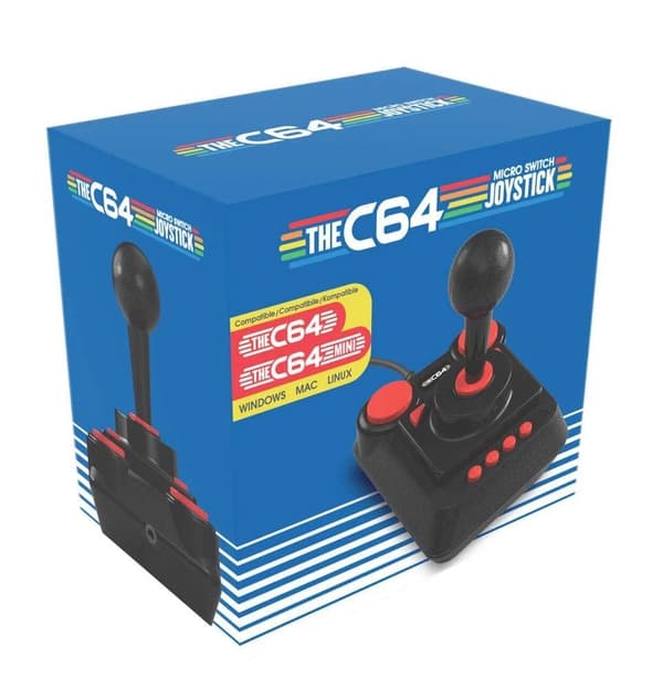 THE C64 MICRO SWITCH JOYSTICK Brand New