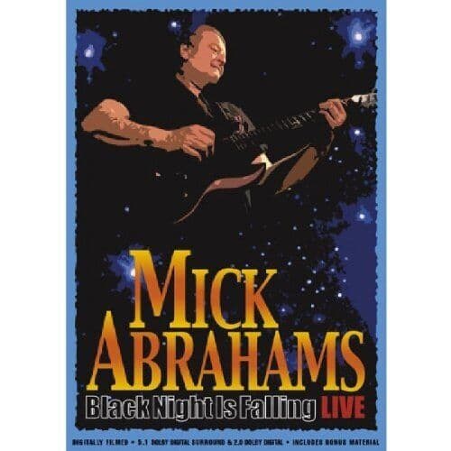Mick Abrahams: Black Night Is Falling - Live DVD (2005) Mick Abrahams Cert E Pre-Owned Region 2