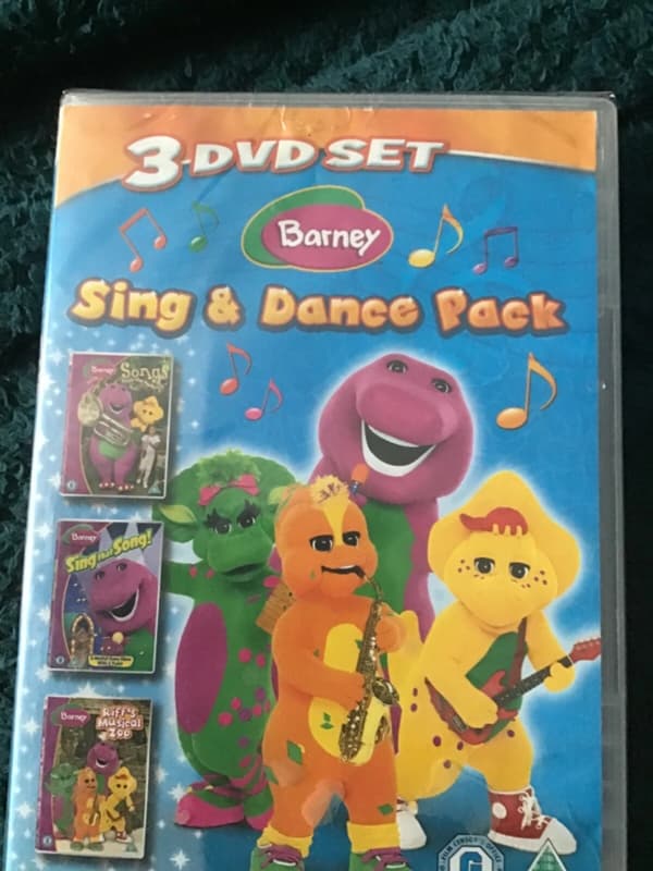 Barney - Sing And Dance Pack (DVD-boksipaketti, 2012)