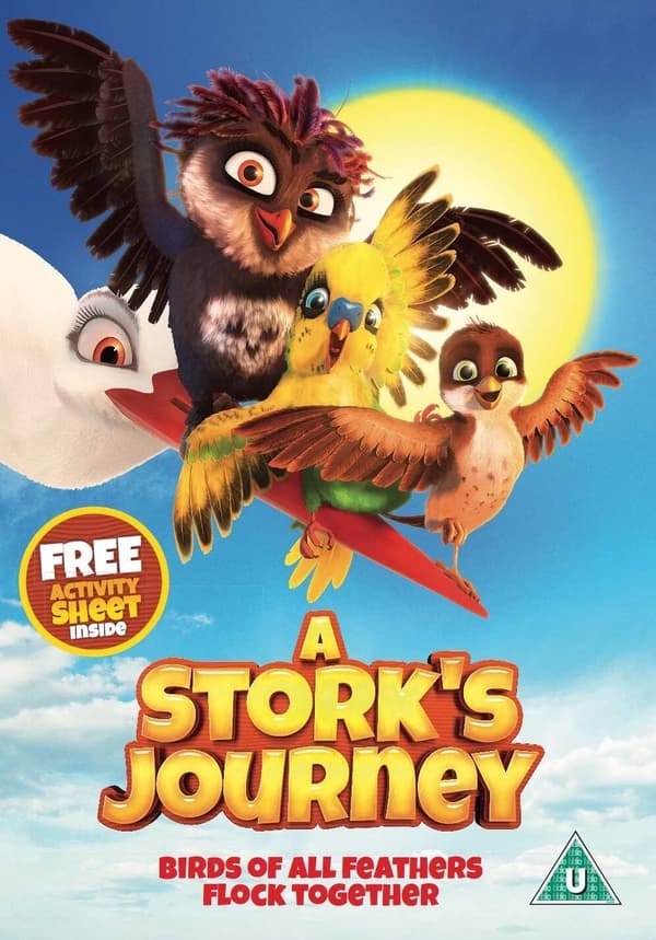 A Stork's Journey (DVD) – Animoitu perheseikkailu