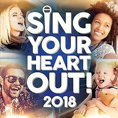 Various Artists : Sing Your Heart Out 2018 CD 2 discs (2018) Pre-Owned